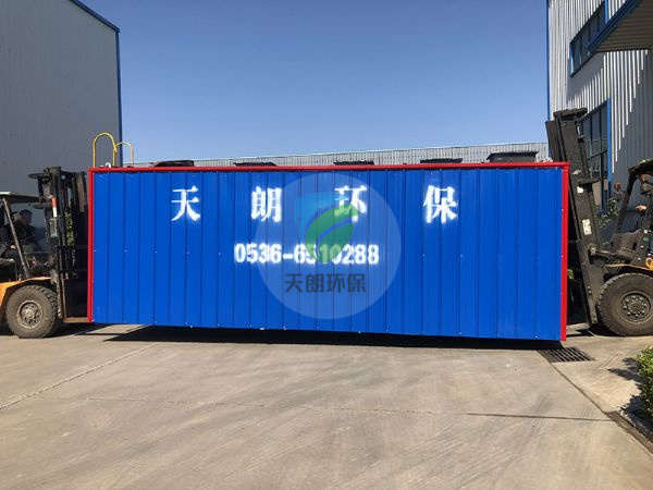 阿勒泰地埋一體化設(shè)備（外加保溫）發(fā)貨
