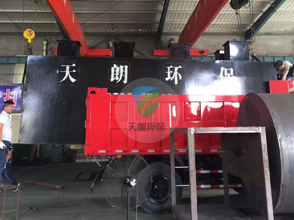 鷹潭中投科技地埋式污水處理設(shè)備發(fā)貨