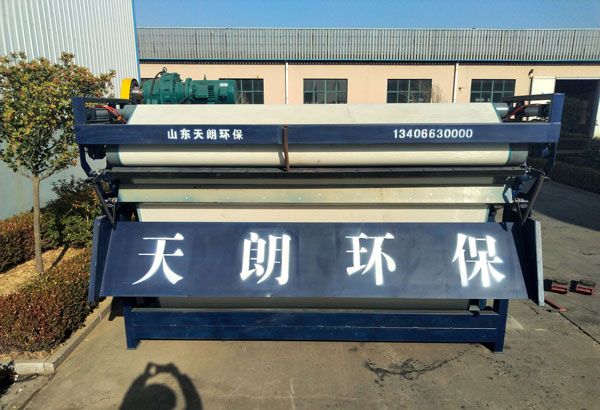 帶式壓濾機(jī)的結(jié)構(gòu)
